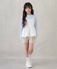 petit main / プティマイン ショート・ハーフ・半端丈パンツ | 【リンク】バルーンショートパンツ(ジュニア)