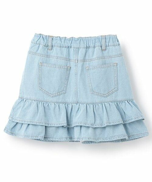 petit main / プティマイン ミニ・ひざ丈スカート | 【リンク】パールデニムスカパン(ジュニア) | 詳細1