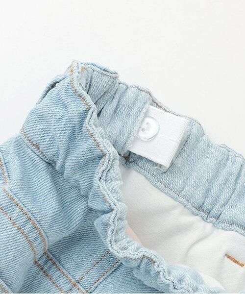 petit main / プティマイン ミニ・ひざ丈スカート | 【リンク】パールデニムスカパン(ジュニア) | 詳細3