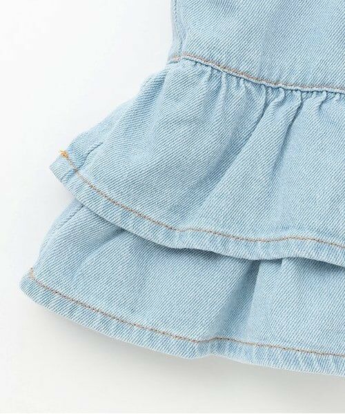 petit main / プティマイン ミニ・ひざ丈スカート | 【リンク】パールデニムスカパン(ジュニア) | 詳細5