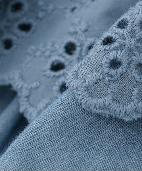 petit main / プティマイン ミニ・ひざ丈スカート | 【リンク】レースフリルスカート(ジュニア) | 詳細8