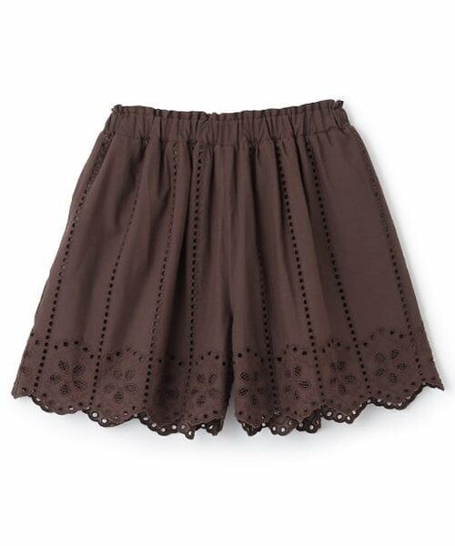 petit main / プティマイン ショート・ハーフ・半端丈パンツ | 【リンク】レースキュロット(ジュニア) | 詳細1
