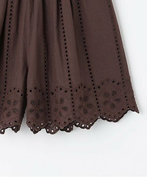 petit main / プティマイン ショート・ハーフ・半端丈パンツ | 【リンク】レースキュロット(ジュニア) | 詳細4