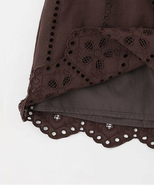 petit main / プティマイン ショート・ハーフ・半端丈パンツ | 【リンク】レースキュロット(ジュニア) | 詳細5