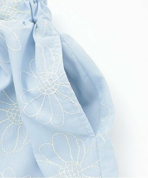 petit main / プティマイン ミニ・ひざ丈スカート | 【リンク】花刺しゅうスカート(ジュニア) | 詳細3