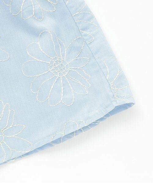 petit main / プティマイン ミニ・ひざ丈スカート | 【リンク】花刺しゅうスカート(ジュニア) | 詳細4