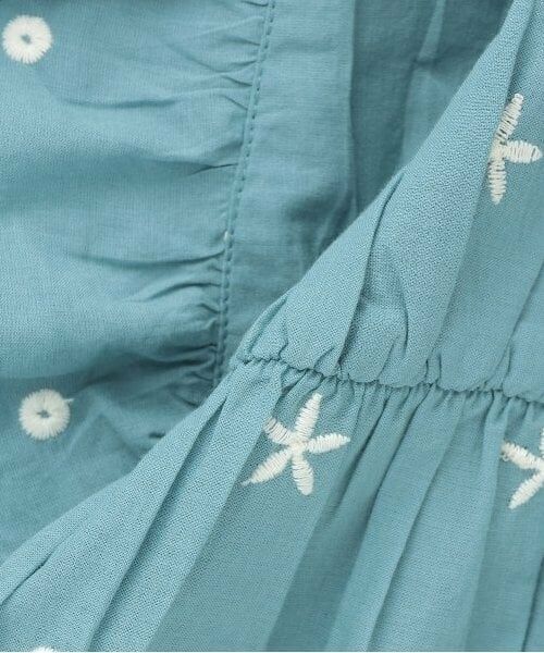 petit main / プティマイン Tシャツ | 【リンク】インド綿オーバーレースチュニック(ジュニア) | 詳細6
