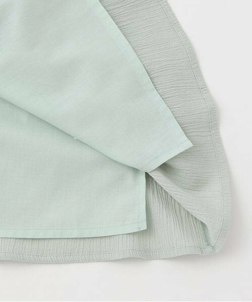 petit main / プティマイン Tシャツ | 【スマイル/リンク】楊柳チュニック(ジュニアサイズ) | 詳細5