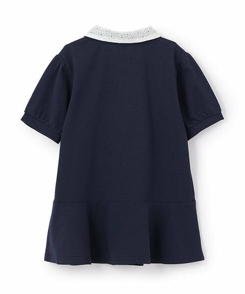 petit main / プティマイン シャツ・ブラウス | 【リンク】ペプラムポロシャツ(ジュニア) | 詳細1