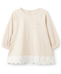 petit main / プティマイン Tシャツ | 【リンク】レースAラインTシャツ(ジュニア)