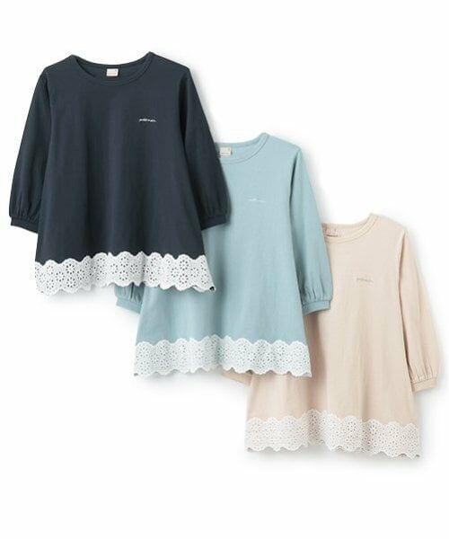 petit main / プティマイン Tシャツ | 【リンク】レースAラインTシャツ(ジュニア) | 詳細10