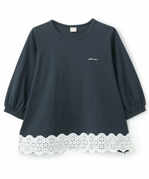 petit main / プティマイン Tシャツ | 【リンク】レースAラインTシャツ(ジュニア) | 詳細3