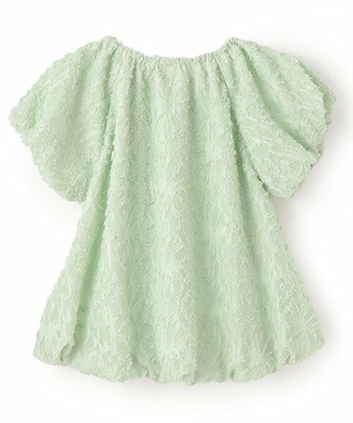 petit main / プティマイン シャツ・ブラウス | 【リンク】ジャガードバルーンブラウス(ジュニア) | 詳細1