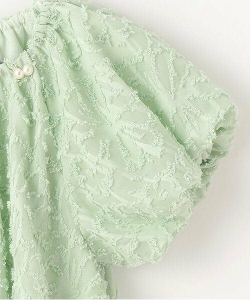 petit main / プティマイン シャツ・ブラウス | 【リンク】ジャガードバルーンブラウス(ジュニア) | 詳細3