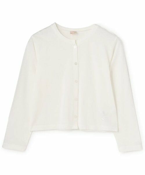 petit main / プティマイン カーディガン・ボレロ | 【リンク】【UVカット/接触冷感】カーディガン(ジュニア)（オフ ホワイト）