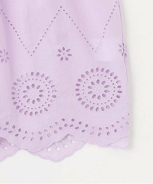 petit main / プティマイン Tシャツ | 【リンク】オーバーレースチュニック(ジュニア) | 詳細4