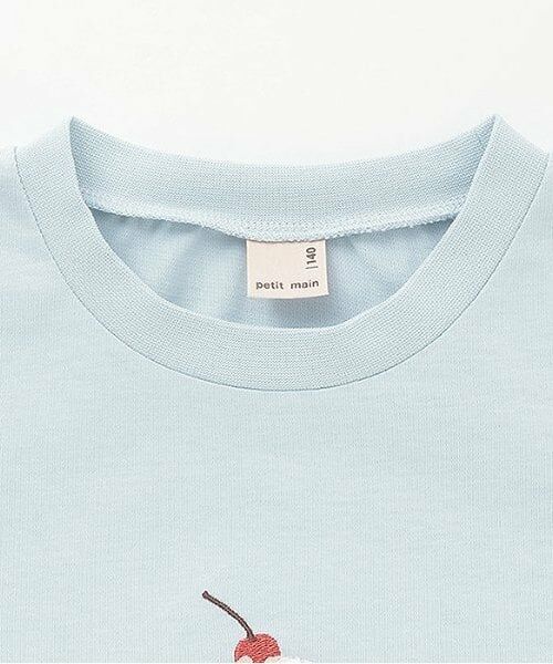 petit main / プティマイン Tシャツ | 【防汚/リンク】キラキラモチーフTシャツ(ジュニア) | 詳細2