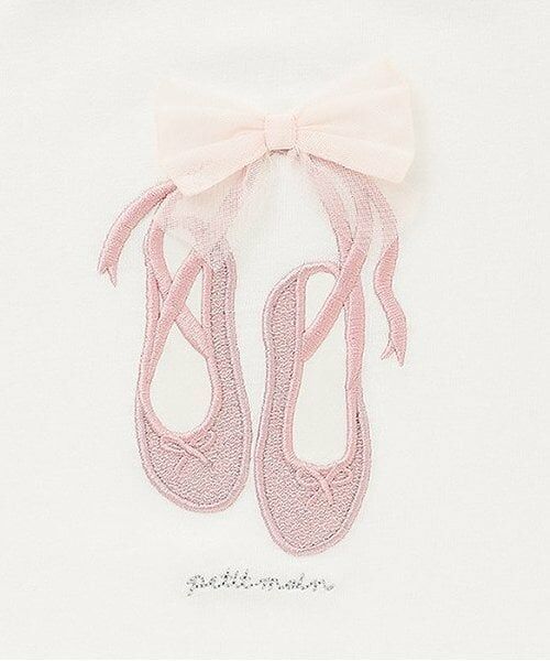 petit main / プティマイン Tシャツ | 【防汚/リンク】キラキラモチーフTシャツ(ジュニア) | 詳細3