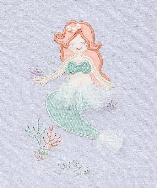 petit main / プティマイン Tシャツ | 【防汚/リンク】キラキラモチーフTシャツ(ジュニア) | 詳細4