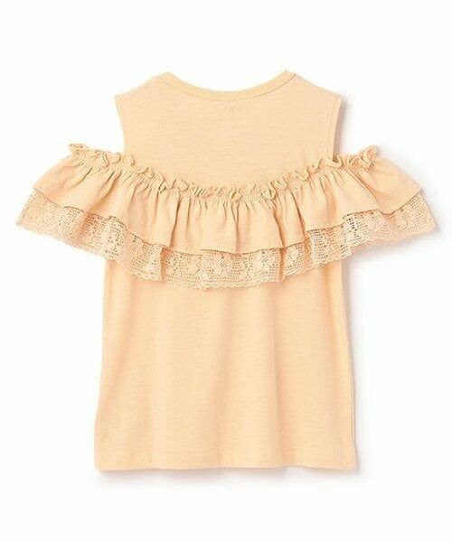 petit main / プティマイン Tシャツ | 【接触冷感/リンク】オフショルレースT(ジュニア) | 詳細1