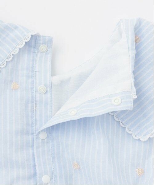 petit main / プティマイン ミニ丈・ひざ丈ワンピース | 【リンク】ハート刺しゅうワンピース(ジュニア) | 詳細9