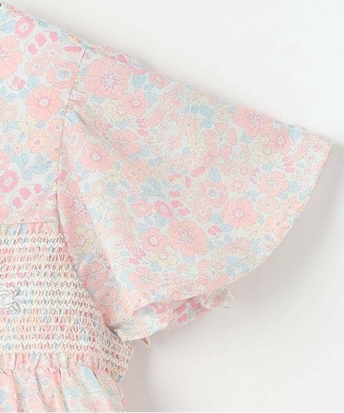 petit main / プティマイン ミニ丈・ひざ丈ワンピース | 【リンク】スモッキングワンピース(ジュニア) | 詳細4