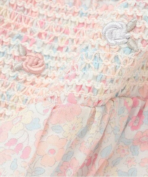 petit main / プティマイン ミニ丈・ひざ丈ワンピース | 【リンク】スモッキングワンピース(ジュニア) | 詳細9