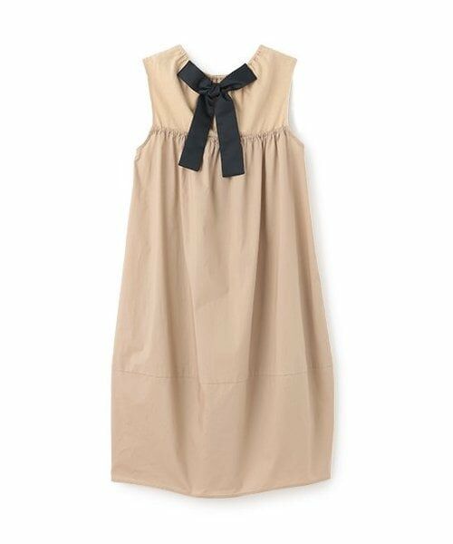 petit main / プティマイン ミニ丈・ひざ丈ワンピース | 【リンク】ドッキングバルーンワンピース(ジュニア) | 詳細1