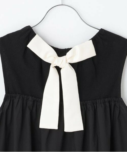 petit main / プティマイン ミニ丈・ひざ丈ワンピース | 【リンク】ドッキングバルーンワンピース(ジュニア) | 詳細6