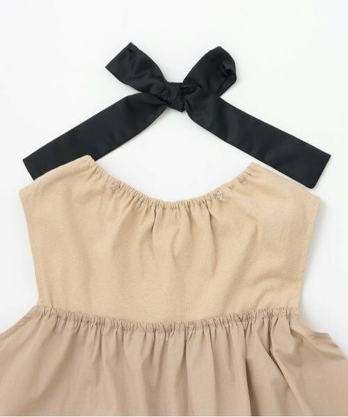 petit main / プティマイン ミニ丈・ひざ丈ワンピース | 【リンク】ドッキングバルーンワンピース(ジュニア) | 詳細8