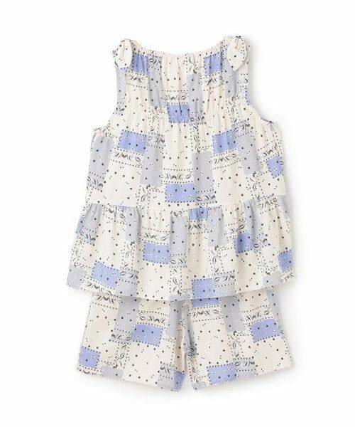 petit main / プティマイン ミニ丈・ひざ丈ワンピース | 【リンク】総柄セットアップ(ジュニア) | 詳細1