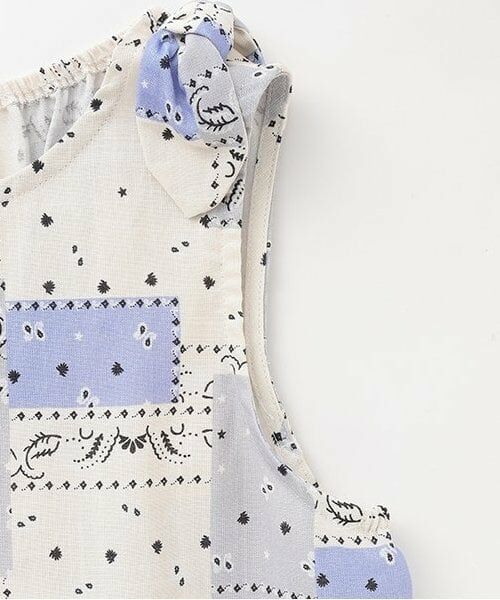 petit main / プティマイン ミニ丈・ひざ丈ワンピース | 【リンク】総柄セットアップ(ジュニア) | 詳細4