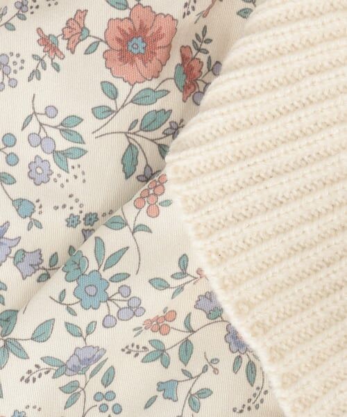 petit main / プティマイン ミニ丈・ひざ丈ワンピース | 【リンク】ベストつきティアードワンピース(ジュニアサイズ) | 詳細7