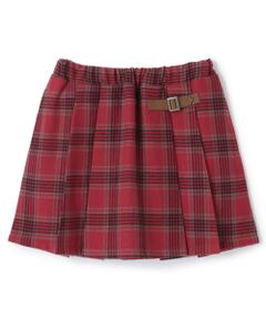 petit main / プティマイン ミニ・ひざ丈スカート | 【リンク】チェックスカパン(ジュニアサイズ)