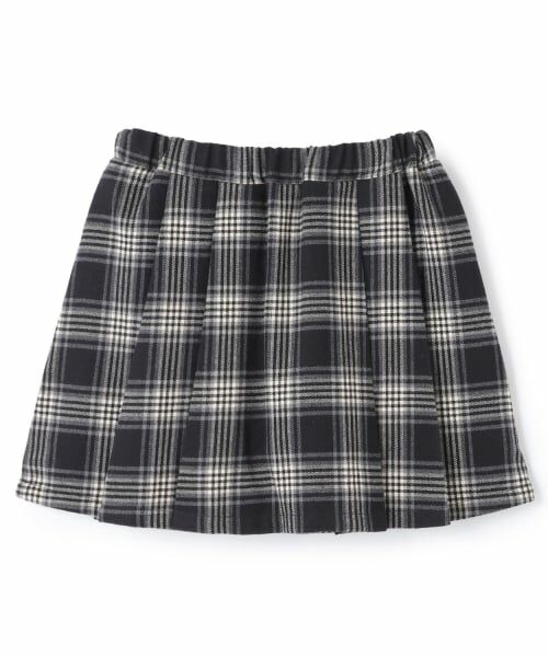 petit main / プティマイン ミニ・ひざ丈スカート | 【リンク】チェックスカパン(ジュニアサイズ) | 詳細1
