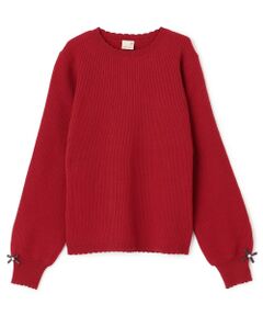 petit main / プティマイン ニット・セーター | 【リンク/フワもちっと】リブニット(ジュニアサイズ)