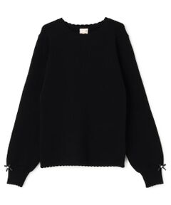 petit main / プティマイン ニット・セーター | 【リンク/フワもちっと】リブニット(ジュニアサイズ)