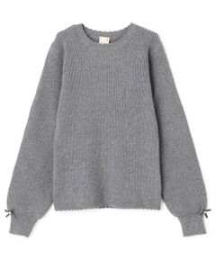 petit main / プティマイン ニット・セーター | 【リンク/フワもちっと】リブニット(ジュニアサイズ)