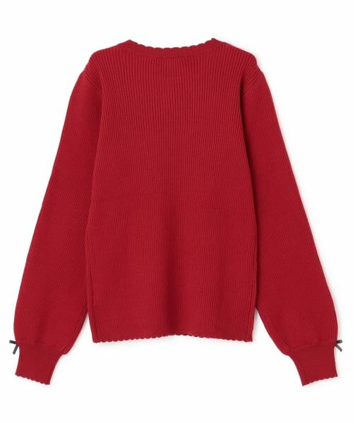 petit main / プティマイン ニット・セーター | 【リンク/フワもちっと】リブニット(ジュニアサイズ) | 詳細1