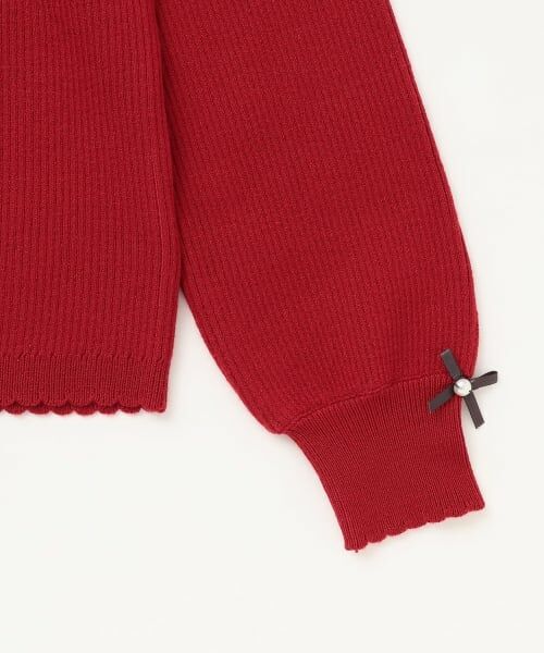 petit main / プティマイン ニット・セーター | 【リンク/フワもちっと】リブニット(ジュニアサイズ) | 詳細3