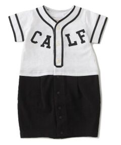 petit main / プティマイン ロンパース | ユニフォーム風2WAYオール