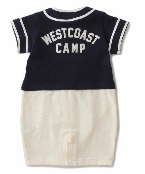 petit main / プティマイン ロンパース | ユニフォーム風2WAYオール | 詳細1