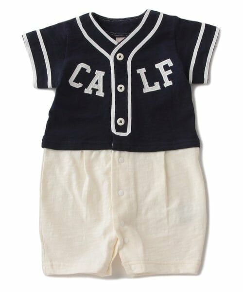 petit main / プティマイン ロンパース | ユニフォーム風2WAYオール | 詳細2