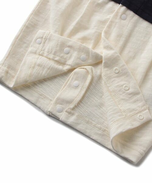 petit main / プティマイン ロンパース | ユニフォーム風2WAYオール | 詳細6
