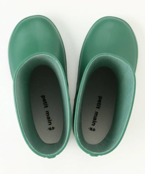 petit main / プティマイン レインシューズ | 【WEB限定】【プティプラ】カラフルレインブーツ【カーキ】 | 詳細7