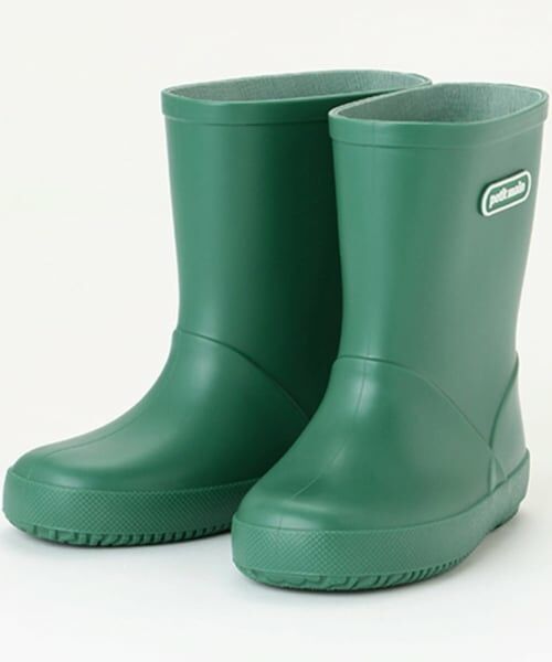 petit main / プティマイン レインシューズ | 【WEB限定】【プティプラ】カラフルレインブーツ【カーキ】 | 詳細9