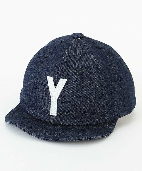 petit main / プティマイン ベビー・キッズグッズ | 【リンク】アルファベットロゴキャップ(ベビー)（紺）