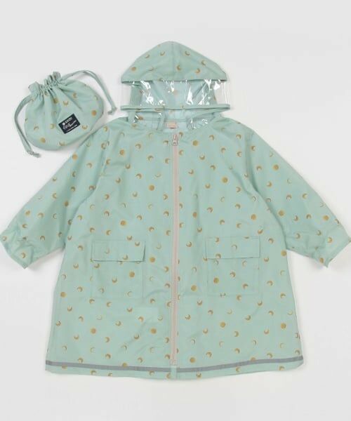 petit main / プティマイン その他アウター | アソートレインコート（ライト グリーン）