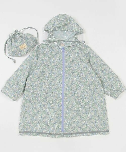 petit main / プティマイン その他アウター | アソートレインコート（ラベンダー）