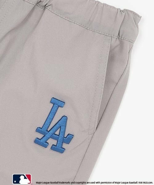 petit main / プティマイン ショート・ハーフ・半端丈パンツ | 【MLB】ロゴ刺しゅうハーフパンツ | 詳細5